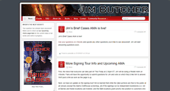 Desktop Screenshot of jim-butcher.com